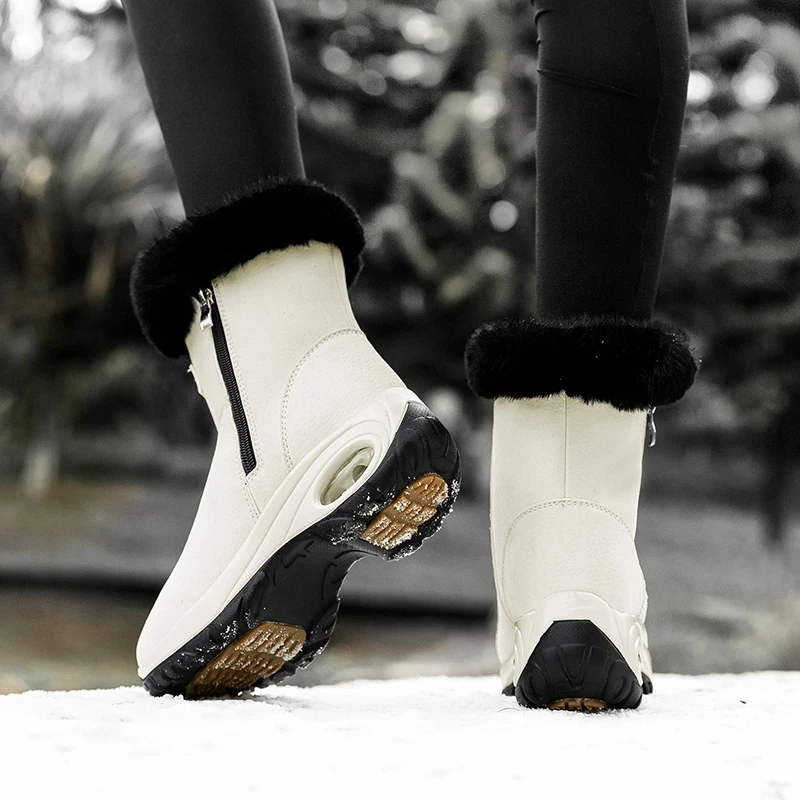 New Chunky Boots for Women White Leather Boots Wedges Winter Thicken Comfortable Platform Thigh High Flat Snow Boots Plus Size
New Chunky Boots for Women White Leather Boots Wedges Winter Thicken Comfortable Platform Thigh High Flat Snow Boots Plus Size