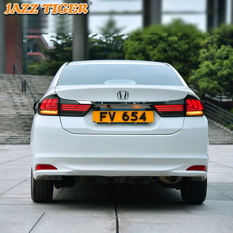 Rear Running Lamp + Brake Light + Reverse + Dynamic Turn Signal Car LED Taillight Tail Light For Honda City Grace 2015 - 2018
Rear Running Lamp + Brake Light + Reverse + Dynamic Turn Signal Car LED Taillight Tail Light For Honda City Grace 2015 - 2018