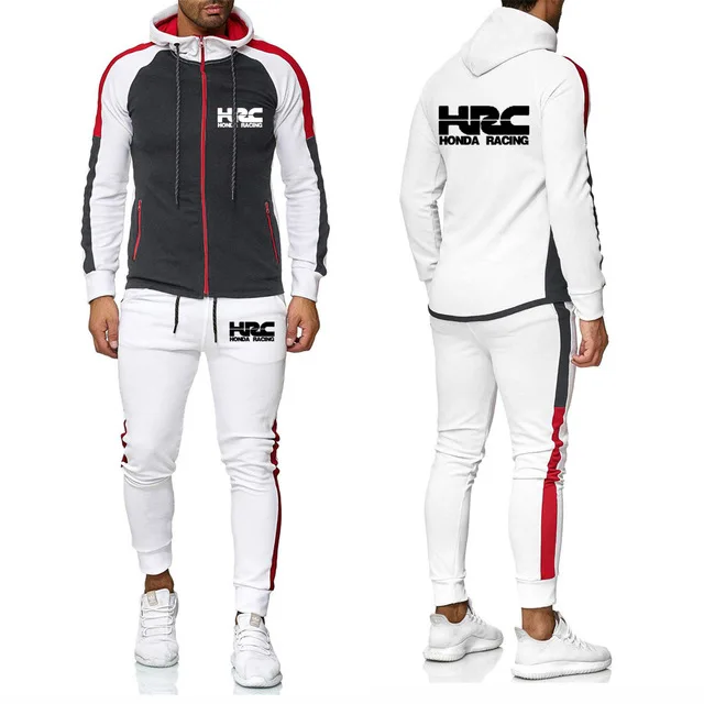 New 2020 Spring Autumn Men Hoodies for HRC race motorcycle Car Logo Printed Men's jackets Pants 2Pcs Sporting Suit
New 2020 Spring Autumn Men Hoodies for HRC race motorcycle Car Logo Printed Men's jackets Pants 2Pcs Sporting Suit