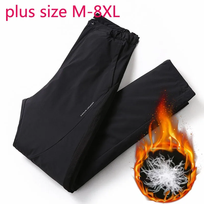 New Arrival Fashion Suepr Large Winter Men Straight Warm Smart Casual Elastic Waist Full Length Down Pants Plus Size M-7XL 8XL
New Arrival Fashion Suepr Large Winter Men Straight Warm Smart Casual Elastic Waist Full Length Down Pants Plus Size M-7XL 8XL