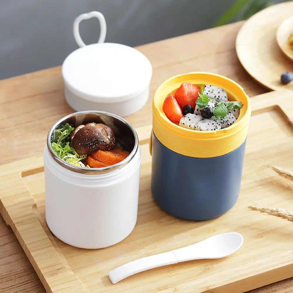 450ML Mini Food Thermos Cup Portable Stainless Steel Food Soup Container Airless Bottle Breakfast For Insulated Lunch Box
450ML Mini Food Thermos Cup Portable Stainless Steel Food Soup Container Airless Bottle Breakfast For Insulated Lunch Box