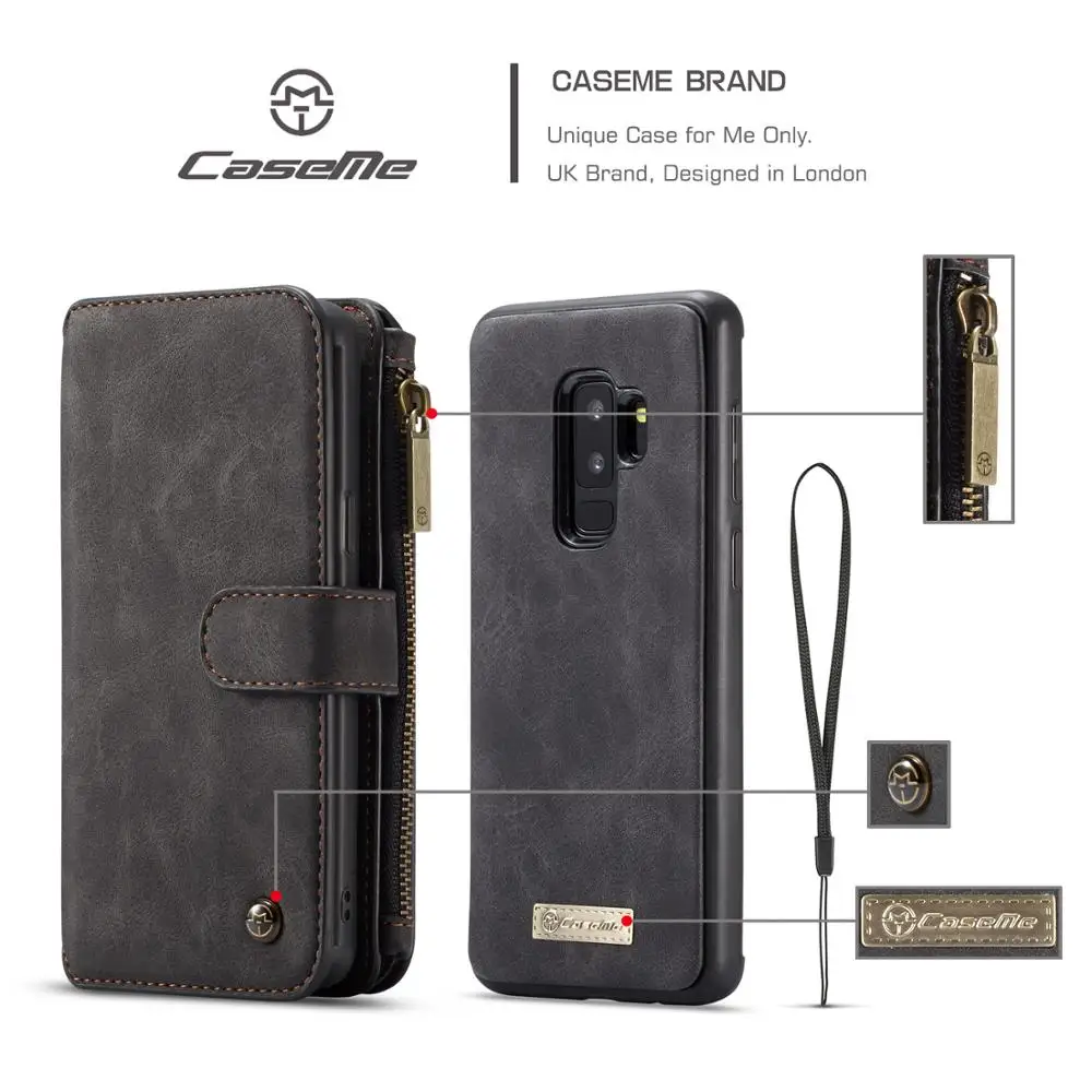CaseMe luxury Leather Magnetic Wallet Case For Fundas case For Samsung Galaxy S9 S8 Plus S7 Edge case cover
CaseMe luxury Leather Magnetic Wallet Case For Fundas case For Samsung Galaxy S9 S8 Plus S7 Edge case cover
