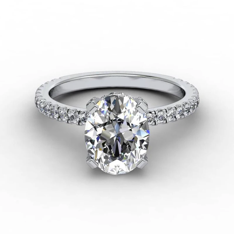 New Fashion Rings OL Large Oval White Gold Zircon Bridal Wedding Trendy Jewelry For Women Loop Gift Express Love
New Fashion Rings OL Large Oval White Gold Zircon Bridal Wedding Trendy Jewelry For Women Loop Gift Express Love