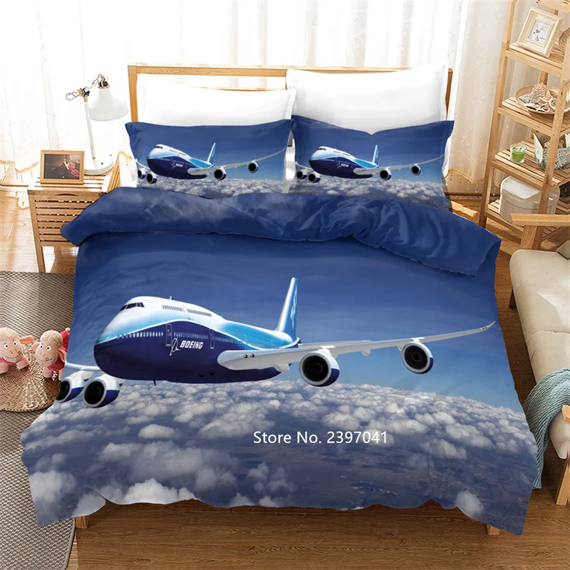 High Definition Digital Print Airplane Pattern Bedding for Boys Bedroom Adornment with 2-3 Quilts Covered with Pillowcases
High Definition Digital Print Airplane Pattern Bedding for Boys Bedroom Adornment with 2-3 Quilts Covered with Pillowcases