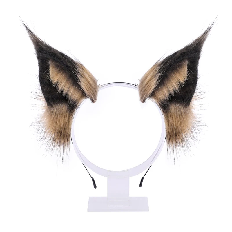 Lovely Faux Fur Wolf Ears Headband Realistic Furry Fluffy Animal Hair Hoop Lolita Anime Masquerade Cosplay Costume
Lovely Faux Fur Wolf Ears Headband Realistic Furry Fluffy Animal Hair Hoop Lolita Anime Masquerade Cosplay Costume