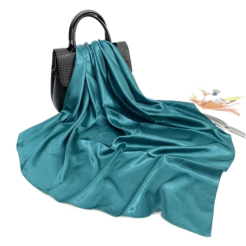 90*90cm IMITATED SILK FABRIC Hijab Niqab Bawal Tudung Shawl Solid Women's Headscarf Monochrome National Scarf Khimar
90*90cm IMITATED SILK FABRIC Hijab Niqab Bawal Tudung Shawl Solid Women's Headscarf Monochrome National Scarf Khimar