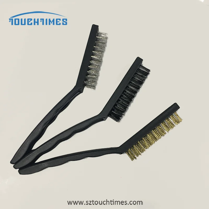 3pcs/set Mini Wire Brush Set Brass Nylon Stainless Steel Bristle Cleaning Tool Home Kitchen Cleaning Brush
3pcs/set Mini Wire Brush Set Brass Nylon Stainless Steel Bristle Cleaning Tool Home Kitchen Cleaning Brush