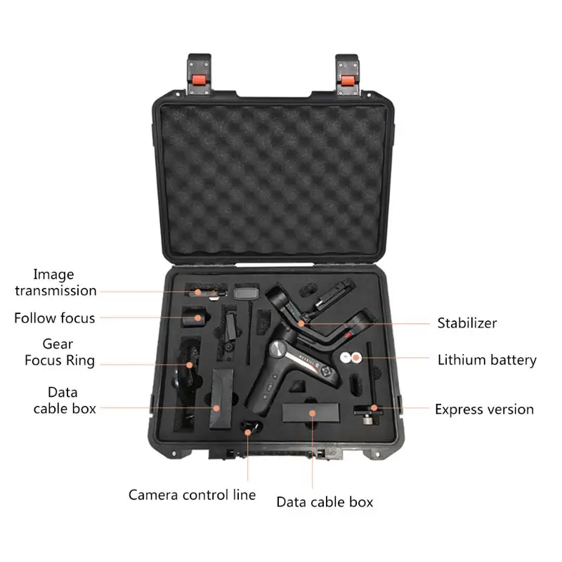 Storage Bag Suitcase Explosion-proof Box Carry Case for Zhiyun Weebill S PTZ Kit
Storage Bag Suitcase Explosion-proof Box Carry Case for Zhiyun Weebill S PTZ Kit
