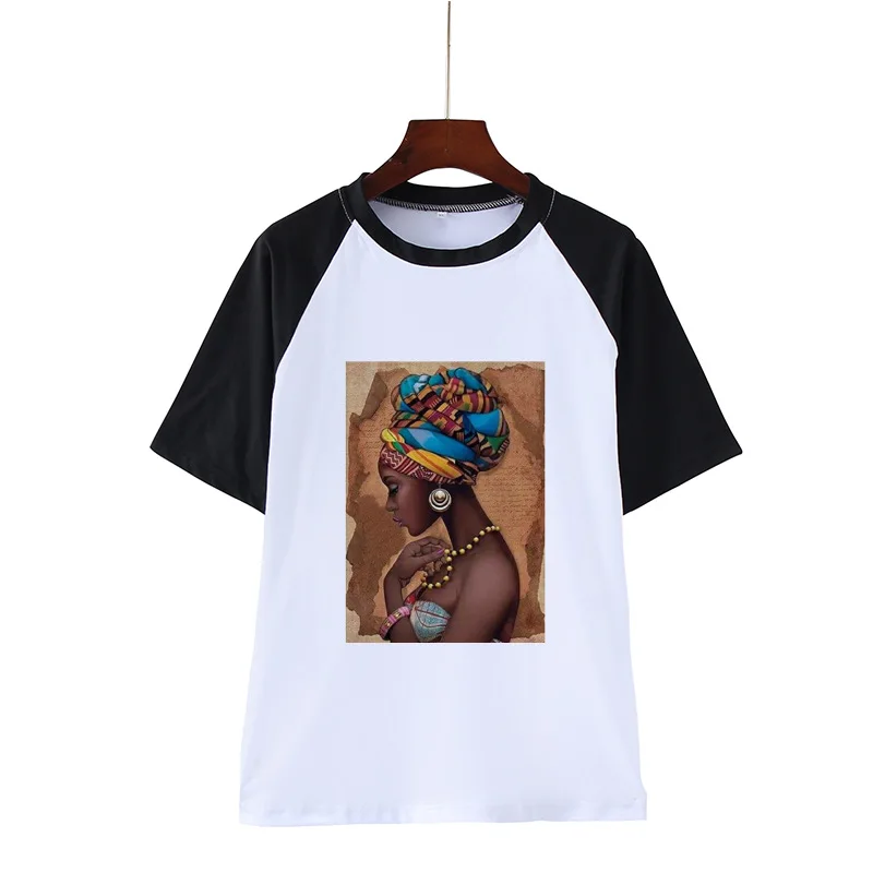 Spring 2021 new products sell like hot cakes fashion Black girl Black girl street SuFeng personality T-shirt
Spring 2021 new products sell like hot cakes fashion Black girl Black girl street SuFeng personality T-shirt