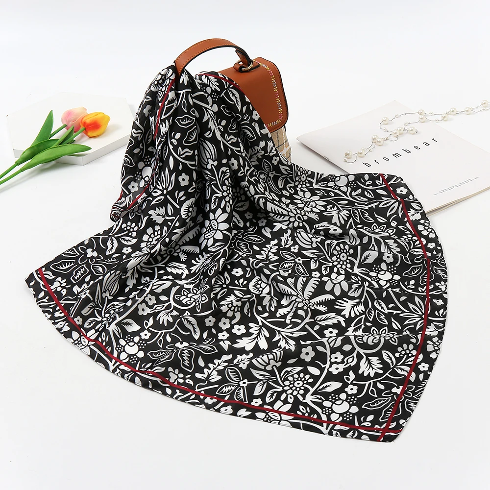 New Arrival Chiffon Square Scarf Bandana Women Hair Badns Floral Printed Handkerchief Shawls and Wraps Hijab Scarves 68*68cm
New Arrival Chiffon Square Scarf Bandana Women Hair Badns Floral Printed Handkerchief Shawls and Wraps Hijab Scarves 68*68cm