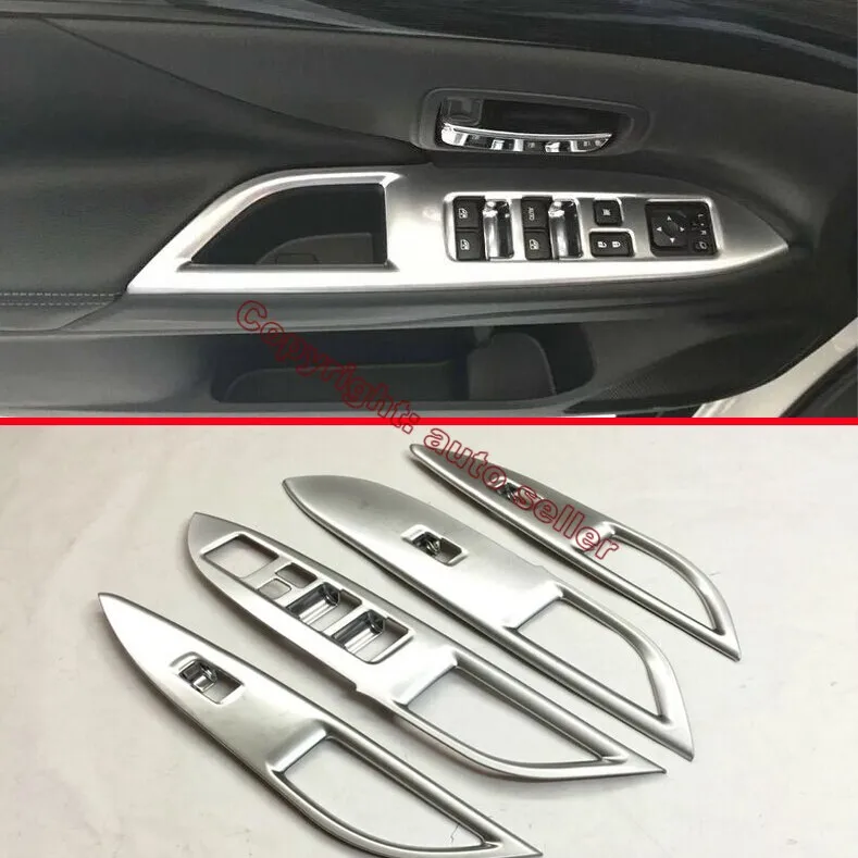 ABS Pearl Chrome Interior Door Window Armrest Cover Buttons Switch Panel Trim Molding Garnish For Mitsubishi Outlander 2016 2017
ABS Pearl Chrome Interior Door Window Armrest Cover Buttons Switch Panel Trim Molding Garnish For Mitsubishi Outlander 2016 2017