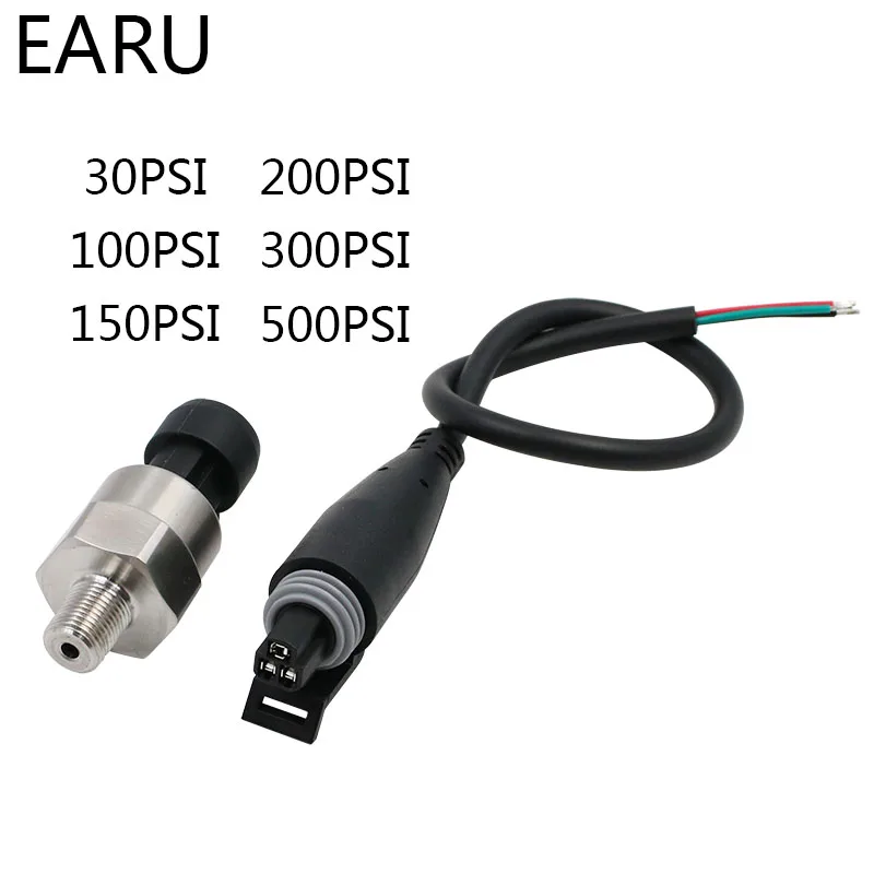 Преобразователь Давления DC 5 в 1/8NPT, датчик из нержавеющей стали, 30/100/150/200 фунтов на квадратный дюйм
Преобразователь Давления DC 5 в 1/8NPT, датчик из нержавеющей стали, 30/100/150/200 фунтов на квадратный дюйм