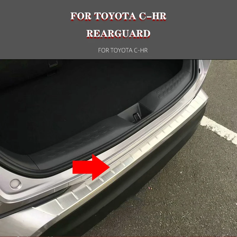 Boot guard For Toyota C-HR CHR 2017 Rear Bumper Inner Outter Protector Step Panel Boot Cover Sill Plate Trunk Trim Styling
Boot guard For Toyota C-HR CHR 2017 Rear Bumper Inner Outter Protector Step Panel Boot Cover Sill Plate Trunk Trim Styling