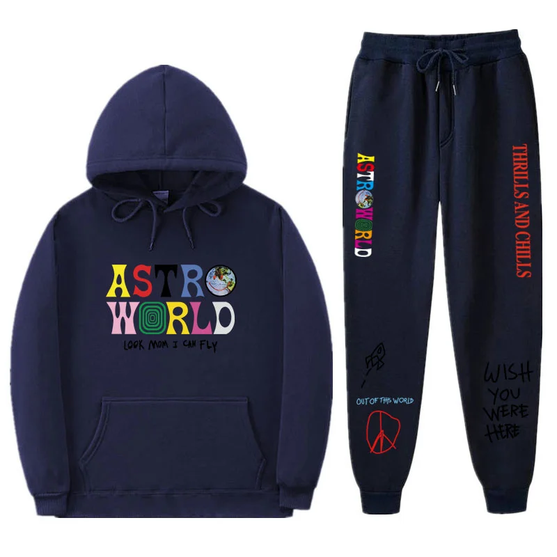 Travis Scotts Astroworld THRILLS AND CHILLS Tracksuit Men Women Sweatshirt Hoodies suit Fashion Print Streetwear Men Clothing
Travis Scotts Astroworld THRILLS AND CHILLS Tracksuit Men Women Sweatshirt Hoodies suit Fashion Print Streetwear Men Clothing