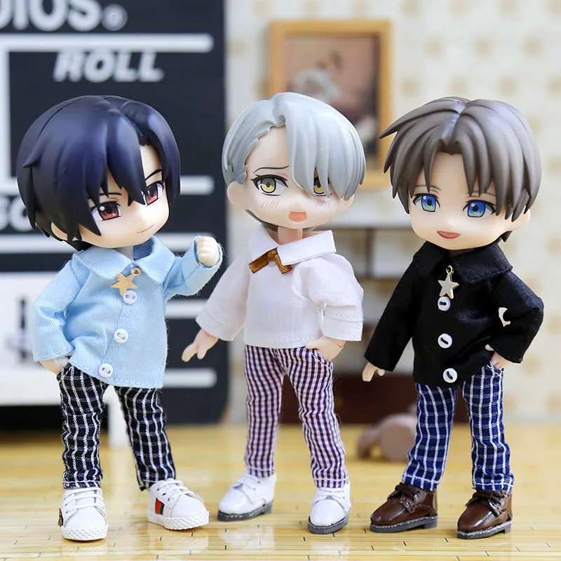 1PCS cute ob11 dolls Star Shirt Long Pure Color Shirt for ob11 1/12 bjd Dolls Accessories clothes for dolls
1PCS cute ob11 dolls Star Shirt Long Pure Color Shirt for ob11 1/12 bjd Dolls Accessories clothes for dolls