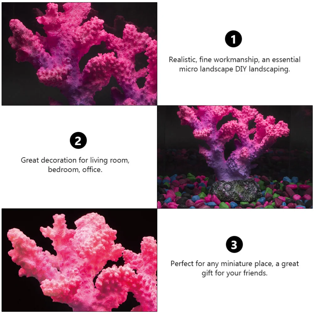 1Pc Micro Landscape Fish Supply Aquarium Decor Coral Ornament for Home Aquarium Fish
1Pc Micro Landscape Fish Supply Aquarium Decor Coral Ornament for Home Aquarium Fish