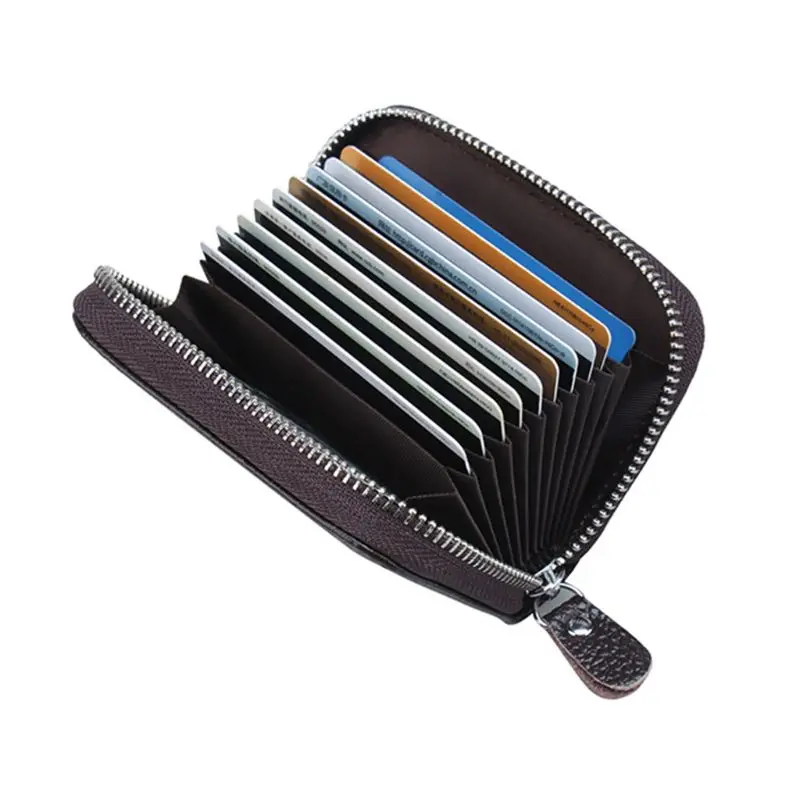 Unisex Genuine Leather Credit ID Card Holder Pocket Wallet Zip Coin Pocket Case New 2021
Unisex Genuine Leather Credit ID Card Holder Pocket Wallet Zip Coin Pocket Case New 2021