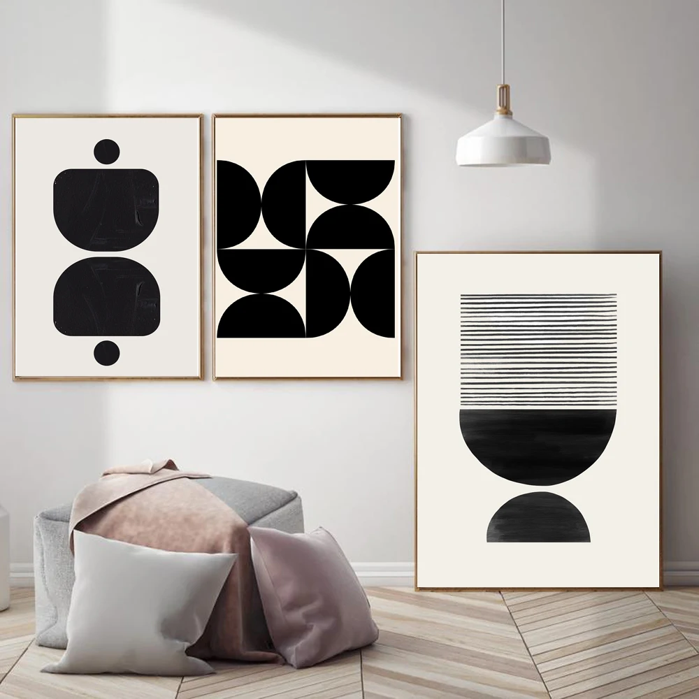 Geometric Patterns Poster Black White Canvas Painting Abstract Art Print Line Block Art Wall Picture For Living Room Home Decor
Geometric Patterns Poster Black White Canvas Painting Abstract Art Print Line Block Art Wall Picture For Living Room Home Decor