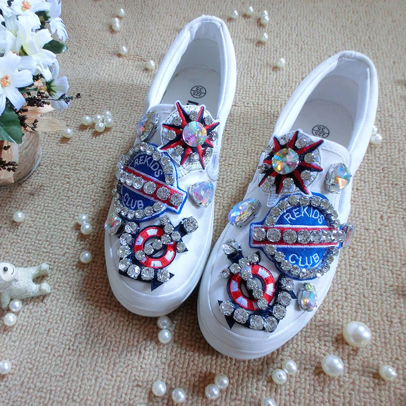 2021 canvas shoes women's lazy shoes three-dimensional diamond cloth platform platfor POQR
2021 canvas shoes women's lazy shoes three-dimensional diamond cloth platform platfor POQR