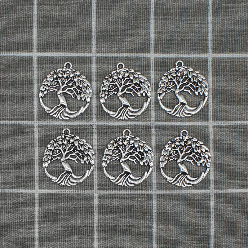 4pcs/lot 30mm Tibetan Silver Tree Charms Life Tree Pendants For DIY Making Metal Choke Necklaces Handmade Jewelry X1872
4pcs/lot 30mm Tibetan Silver Tree Charms Life Tree Pendants For DIY Making Metal Choke Necklaces Handmade Jewelry X1872