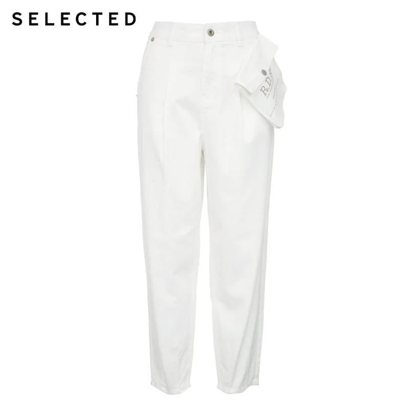 SELECTED Women's Cotton Loose Denim Pants Casual Radish Cropped Jeans S|420232517
SELECTED Women's Cotton Loose Denim Pants Casual Radish Cropped Jeans S|420232517