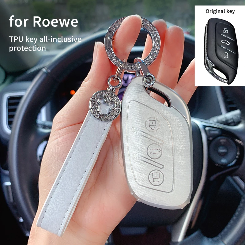 For Roewe RX5 i6 ERX5 i5 RX8 RX3 TPU Car Key Case Cover for MG MG6 MG ZS EV EZS HS EHS Car Keychain Shell Auto Accessories
For Roewe RX5 i6 ERX5 i5 RX8 RX3 TPU Car Key Case Cover for MG MG6 MG ZS EV EZS HS EHS Car Keychain Shell Auto Accessories
