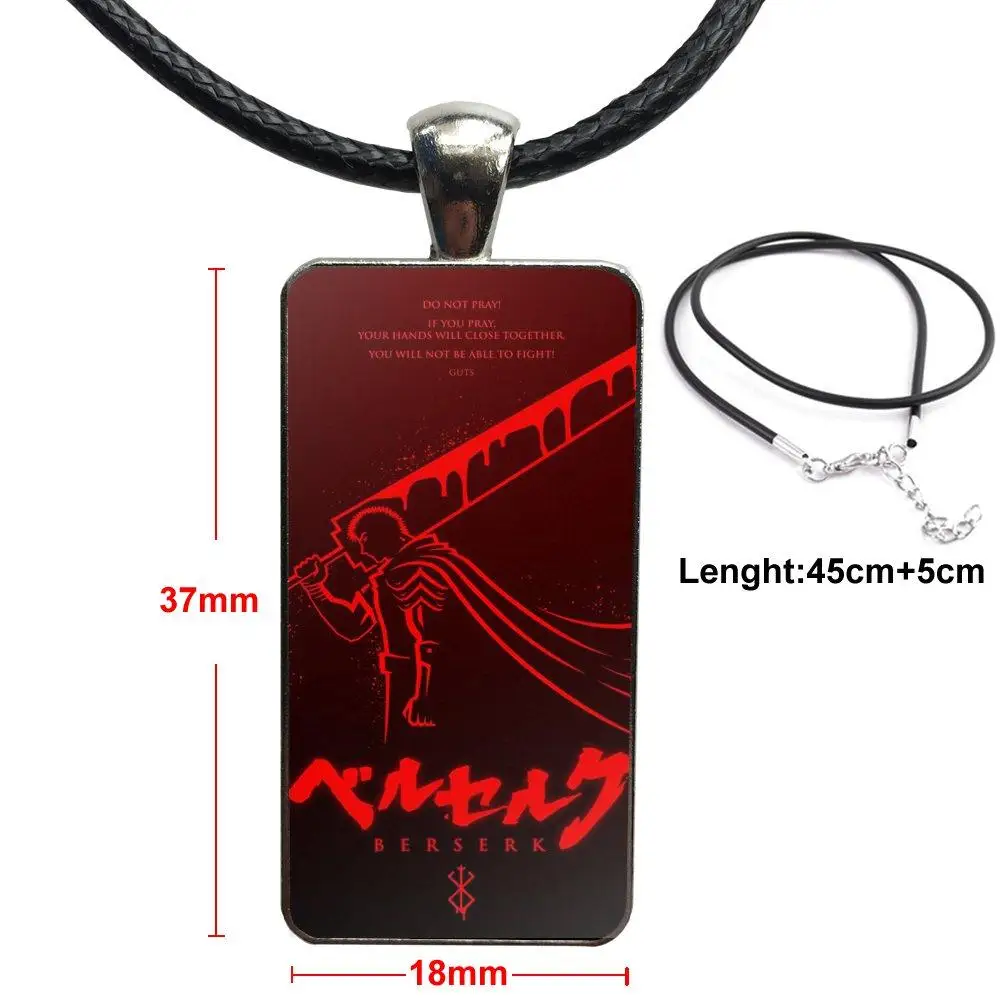 Berserk Guts Anime Necklace Fashion Long Chain With Rectangle Necklace Jewelry For Wedding
Berserk Guts Anime Necklace Fashion Long Chain With Rectangle Necklace Jewelry For Wedding