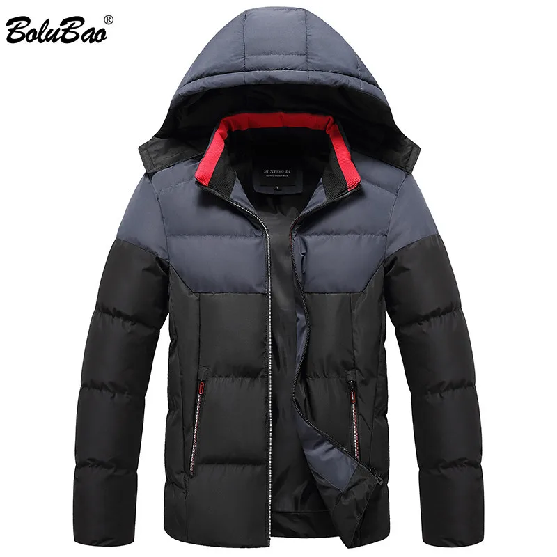 BOLUBAO Winter New Men Parkas Men's Fashion Simple Thick Warm Parka Male Comfortable Collar Casual Hooded Parka Coat
BOLUBAO Winter New Men Parkas Men's Fashion Simple Thick Warm Parka Male Comfortable Collar Casual Hooded Parka Coat