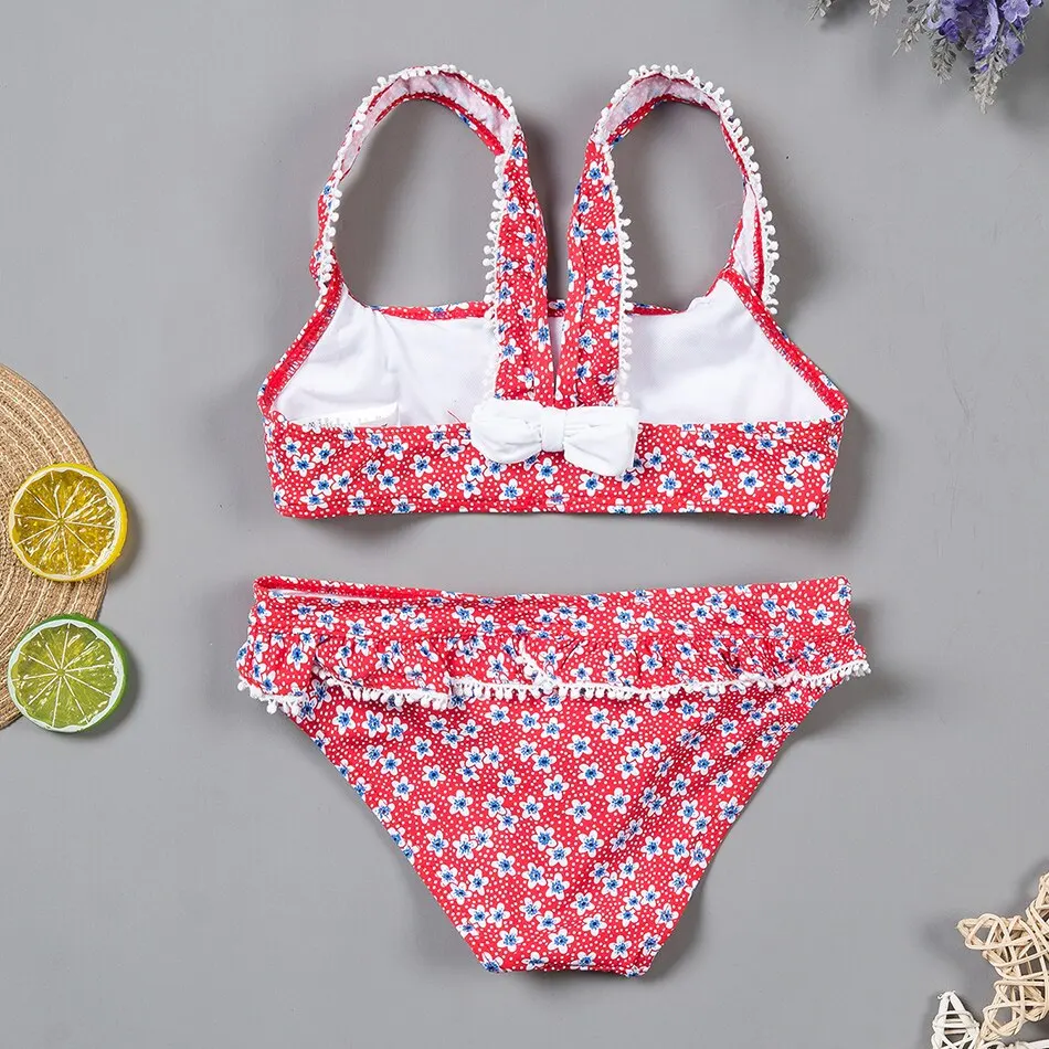 Swimwear Set Girls Floral Bikini Swimsuit Set 2022 Children Girls 2-Pieces Ruffle Beach Sport Swim Bath Suits Big Girl Biquini
Swimwear Set Girls Floral Bikini Swimsuit Set 2022 Children Girls 2-Pieces Ruffle Beach Sport Swim Bath Suits Big Girl Biquini