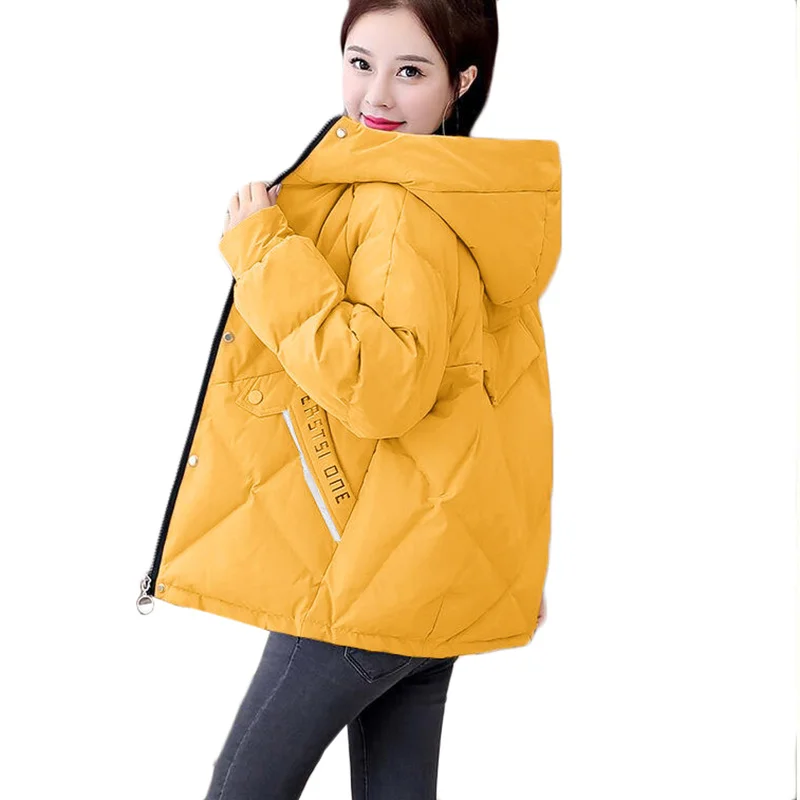 Women's Korean Loose Hooded Parka Overcoat 2021 New Winter Cold Warm Cotton Jacket Long Printed Student Cotton Outerwear
Women's Korean Loose Hooded Parka Overcoat 2021 New Winter Cold Warm Cotton Jacket Long Printed Student Cotton Outerwear