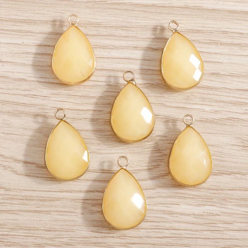 10pcs 14*22mm Water Drop Charms for Drop Earrings Women DIY Handmade Crafts Enamel Pendants Necklace Jewelry Making Accessories
10pcs 14*22mm Water Drop Charms for Drop Earrings Women DIY Handmade Crafts Enamel Pendants Necklace Jewelry Making Accessories