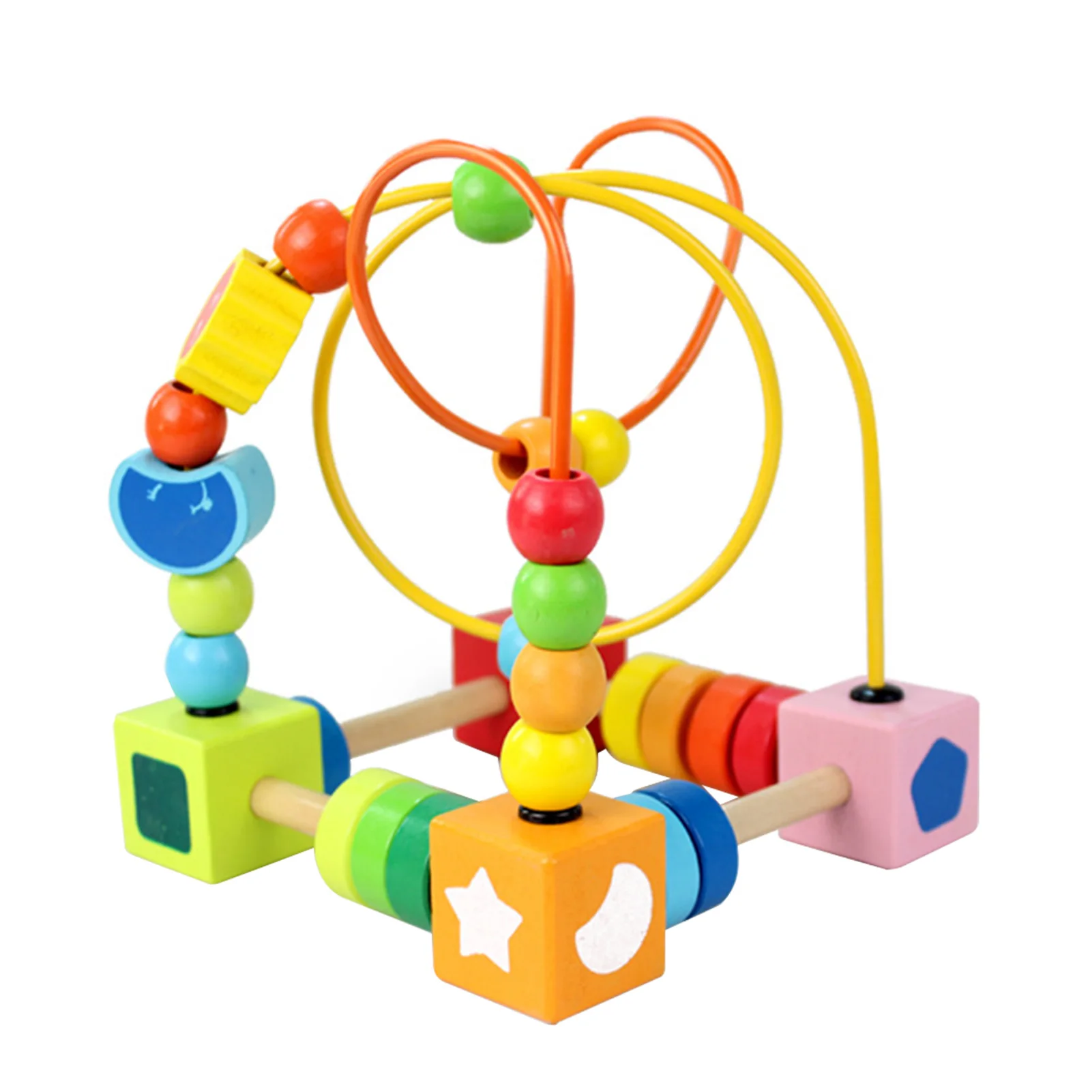 Baby Easy Apply Skills Interactive Bead Maze Early Education Gift Developmental Assembling Wooden Toys Home For Kids Math Game 
Baby Easy Apply Skills Interactive Bead Maze Early Education Gift Developmental Assembling Wooden Toys Home For Kids Math Game