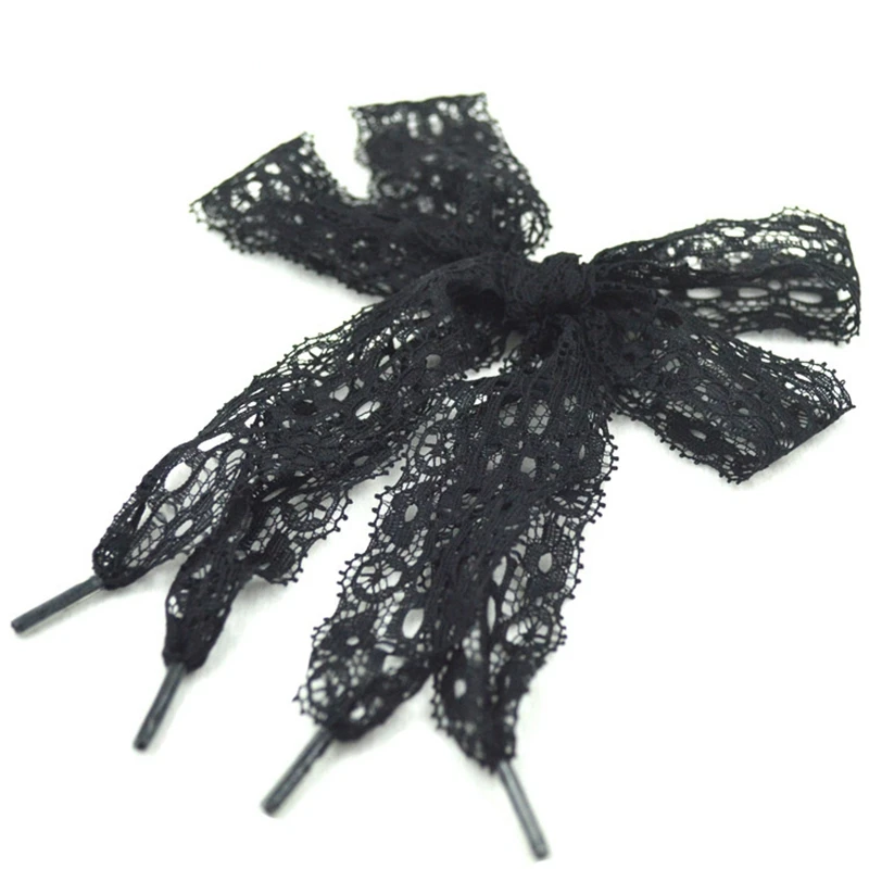 1 pair of new lace laces women's casual shoeslace fashion ribbon laces outdoor sports shoes black laces 80CM/100CM/120CM
1 pair of new lace laces women's casual shoeslace fashion ribbon laces outdoor sports shoes black laces 80CM/100CM/120CM