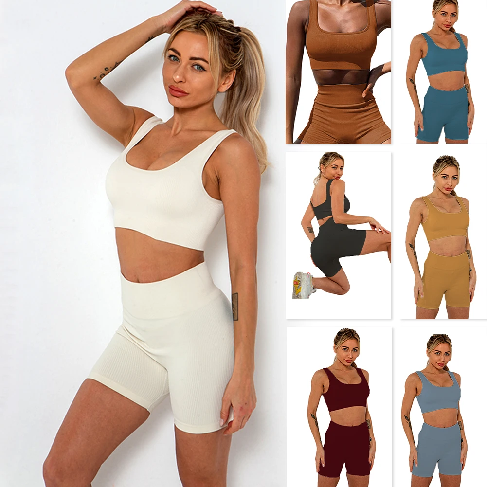 Seamless Yoga Set Women Workout Sportswear Quick Drying Outfits Fitness Crop Top High Waist Leggings+ Bra Gym Sports Suits
Seamless Yoga Set Women Workout Sportswear Quick Drying Outfits Fitness Crop Top High Waist Leggings+ Bra Gym Sports Suits