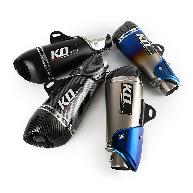 Universal 38-51 mm Motorcycle Exhaust Pipe Stainless Steel Muffler Escape with Removable DB Killer for Dirt Bike Scooter ATV
Universal 38-51 mm Motorcycle Exhaust Pipe Stainless Steel Muffler Escape with Removable DB Killer for Dirt Bike Scooter ATV