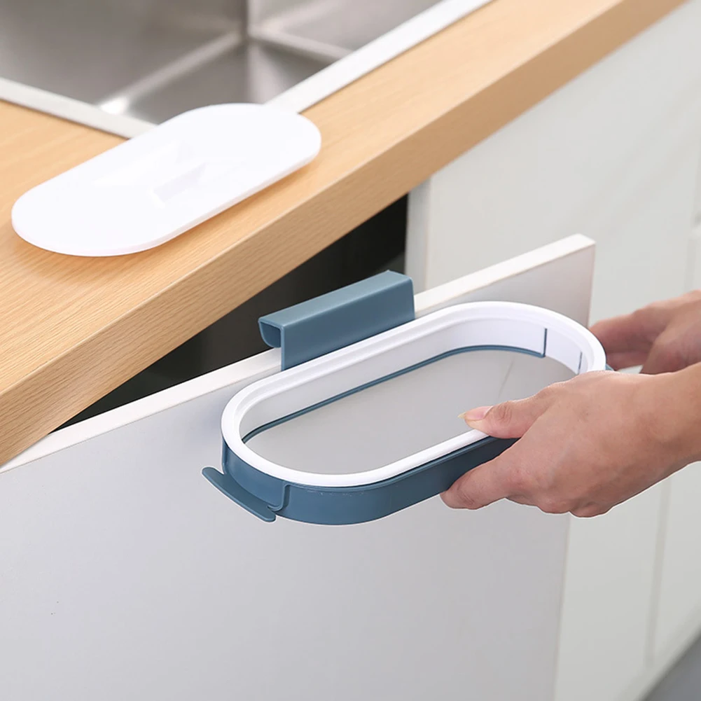 Over The Cabinet Trash Bag Holder with Lid Hanging Garage Plastic Bag Holder for Kitchen Bathroom Drawer
Over The Cabinet Trash Bag Holder with Lid Hanging Garage Plastic Bag Holder for Kitchen Bathroom Drawer