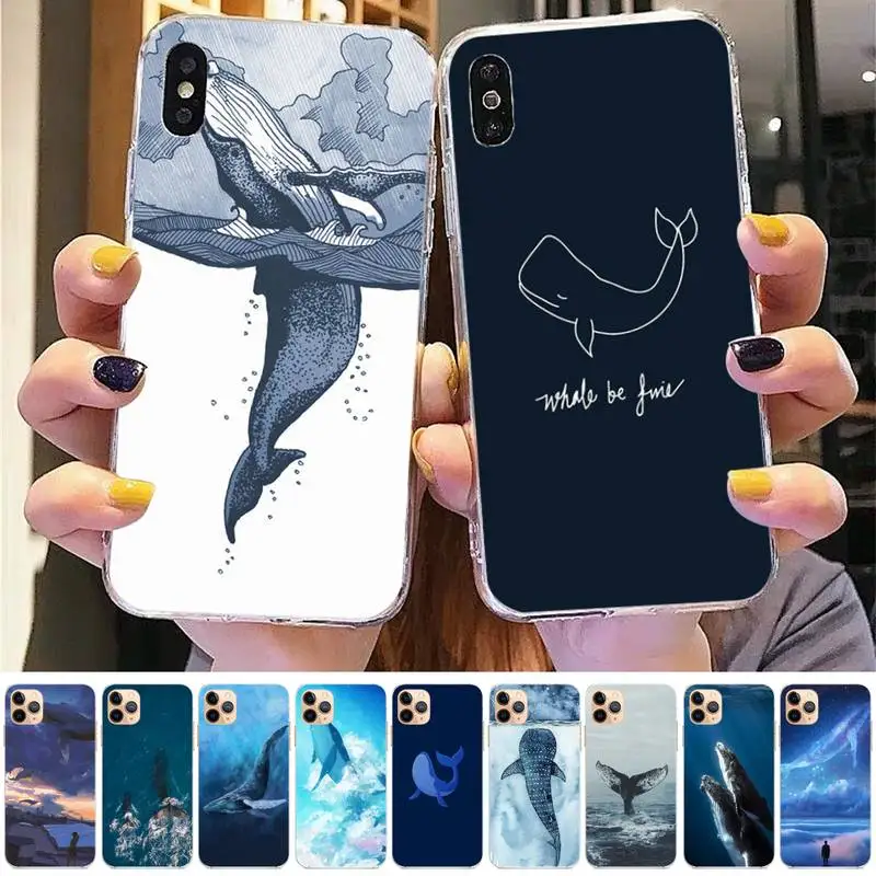 TOPLBPCS Killer Whale Orca Watercolor Phone Case for iPhone 8 7 6 6S Plus X 5S SE 2020 XR 11 12mini pro XS MAX
TOPLBPCS Killer Whale Orca Watercolor Phone Case for iPhone 8 7 6 6S Plus X 5S SE 2020 XR 11 12mini pro XS MAX