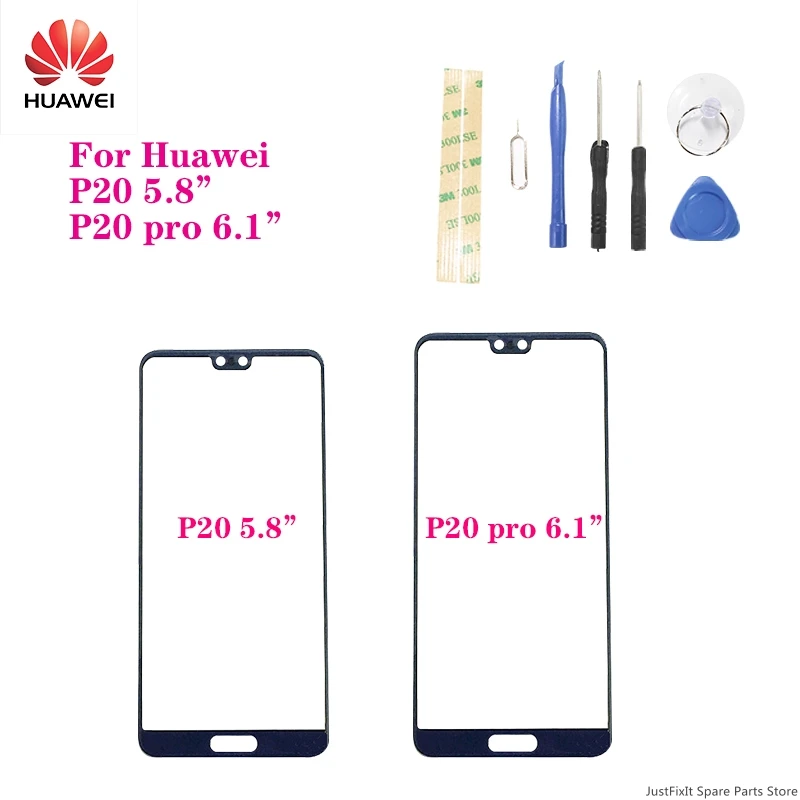 

Touch Screen Glass For Huawei P20 P20Pro LCD Display Panel Front Outer Glass Lens Spare Parts Replacement