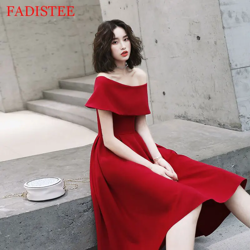 Бордовый вечернее с вырезом «Лодочка» платье для официальных мероприятий вечерние Robe De Soiree; Gown Robe De Вечер De Mariage вечерние платья Ближний-дал...
Бордовый вечернее с вырезом «Лодочка» платье для официальных мероприятий вечерние Robe De Soiree; Gown Robe De Вечер De Mariage вечерние платья Ближний-дал...