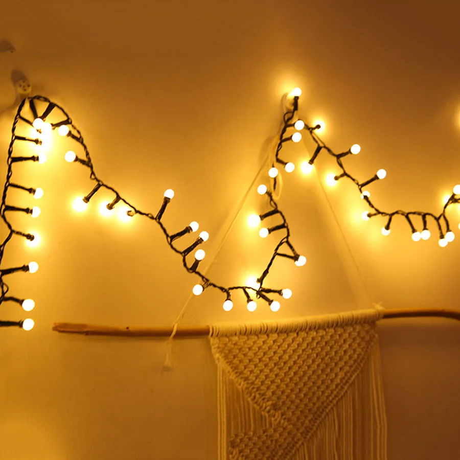 250/500 LED DC24V Globe Ball Fairy Garland String Light Starry Ball Fairy String Chrismtas Light For Holiday Wedding Party Decor
250/500 LED DC24V Globe Ball Fairy Garland String Light Starry Ball Fairy String Chrismtas Light For Holiday Wedding Party Decor