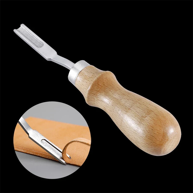 1PCS Wood Handle French Style Leathercraft Leather Edge Beveler Leather Cutting Skiving Trimming Tool Leather Craft Tool
1PCS Wood Handle French Style Leathercraft Leather Edge Beveler Leather Cutting Skiving Trimming Tool Leather Craft Tool
