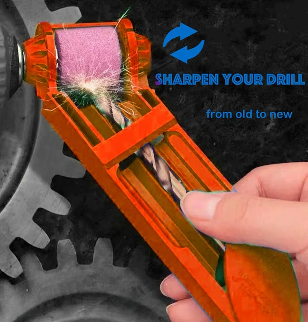 Portable Drill Bit Sharpener Corundum Resisting Grinding Wheel Tool Twist Drill Bit Sharpening Machine Powered Tool Parts
Portable Drill Bit Sharpener Corundum Resisting Grinding Wheel Tool Twist Drill Bit Sharpening Machine Powered Tool Parts