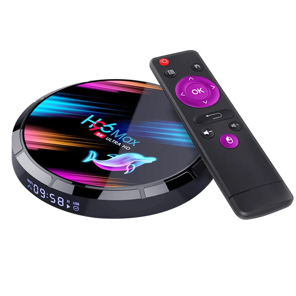 TV BOX H96 MAX X3 8K Amlogic S905X3 Smart TV BOX Android 9.0 4GB 64GB Dual Wifi 1080P 4K Youtube Set Top Box PK X96AIR X3 A95X
TV BOX H96 MAX X3 8K Amlogic S905X3 Smart TV BOX Android 9.0 4GB 64GB Dual Wifi 1080P 4K Youtube Set Top Box PK X96AIR X3 A95X