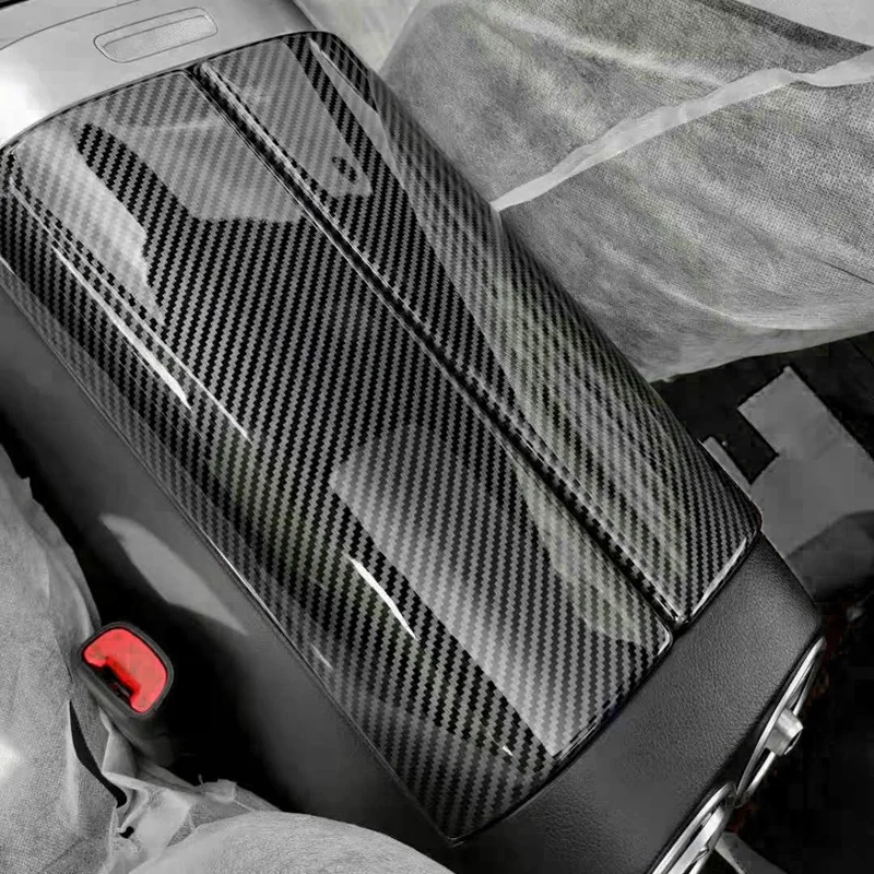 Carbon Fiber Car Center Console Armrest Box Panel Cover Trim Decoration Stickers for Benz C Class W206 2021 2022
Carbon Fiber Car Center Console Armrest Box Panel Cover Trim Decoration Stickers for Benz C Class W206 2021 2022
