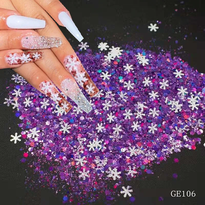 1 bag of 10g Holographic Christmas Laser Snowflake Snowflake Sequin Snowflake 3D Nail Art Flash Laser AB Silver Pastel Manicure
1 bag of 10g Holographic Christmas Laser Snowflake Snowflake Sequin Snowflake 3D Nail Art Flash Laser AB Silver Pastel Manicure