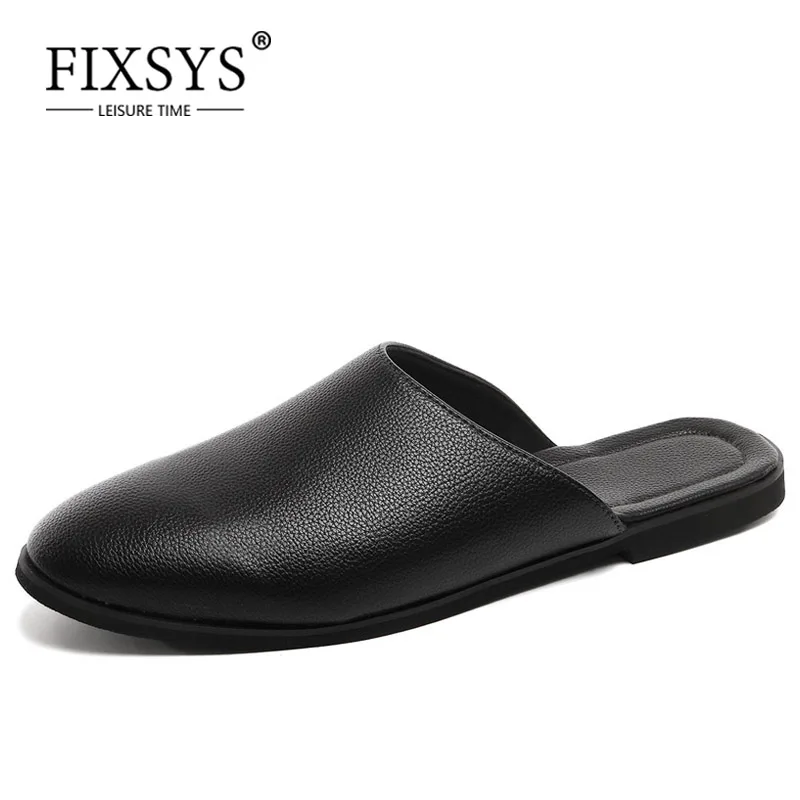 Сандалии FIXSYS мужские легкие, модные тапки из кожи пу, уличные лоферы, дышащие мюли, повседневная Летняя обувь
Сандалии FIXSYS мужские легкие, модные тапки из кожи пу, уличные лоферы, дышащие мюли, повседневная Летняя обувь