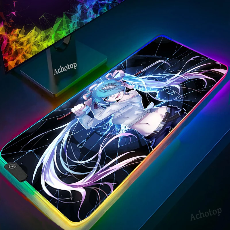 RGB Vocaloid Mouse Pad Mat Computer Mouse padS 90x40cm Natural Rubber XXL gamer desk mat 90x30cm Gamer keyboard Mouse for CS GO
RGB Vocaloid Mouse Pad Mat Computer Mouse padS 90x40cm Natural Rubber XXL gamer desk mat 90x30cm Gamer keyboard Mouse for CS GO