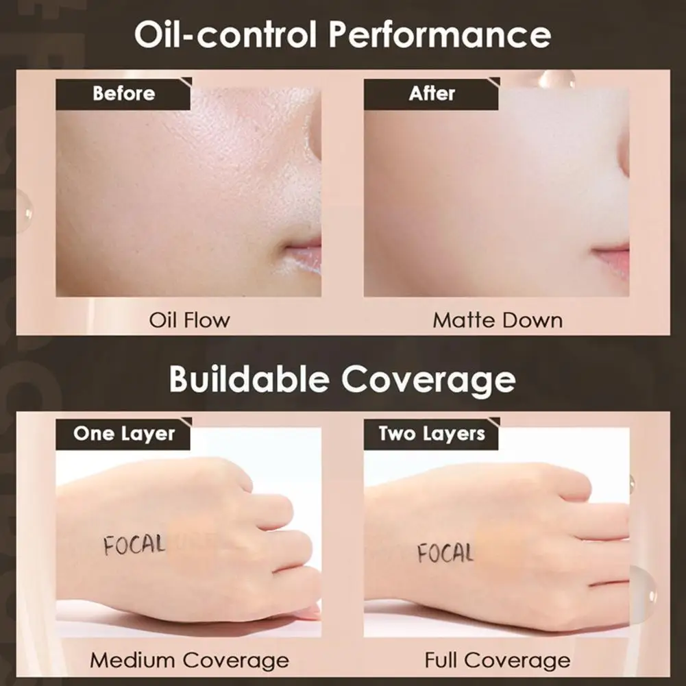 Moisturizing and Lightweight Clothing Paste Concealed Pores for Long Times Without Makeup Matte Liquid Foundation Q2E9
Moisturizing and Lightweight Clothing Paste Concealed Pores for Long Times Without Makeup Matte Liquid Foundation Q2E9