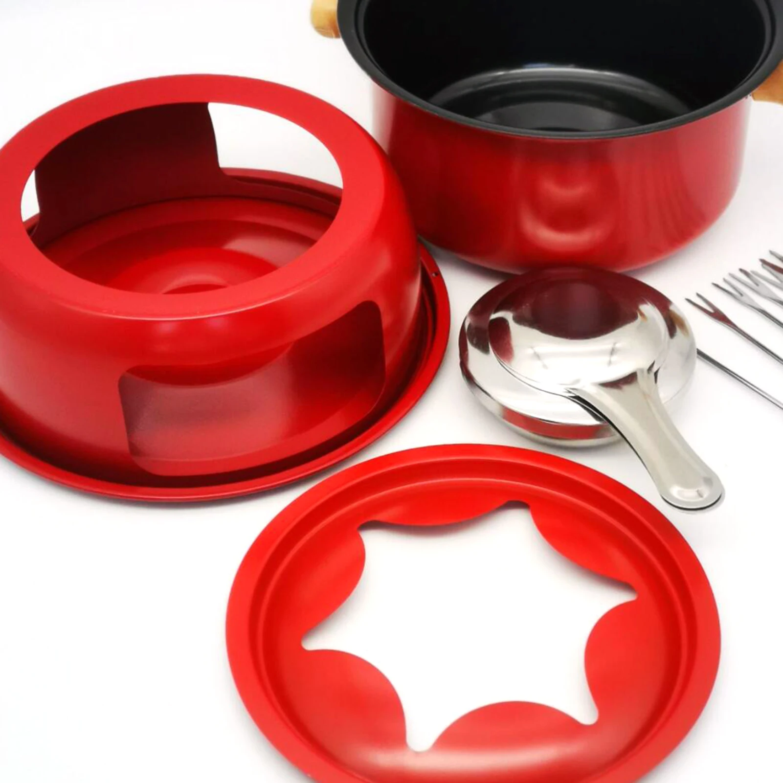 Multifunctional Chocolate Fondue Maker Set Carbon Steel Ice Cream Chocolate Cheese Hot Pot Melting Pot Fondue Set
Multifunctional Chocolate Fondue Maker Set Carbon Steel Ice Cream Chocolate Cheese Hot Pot Melting Pot Fondue Set
