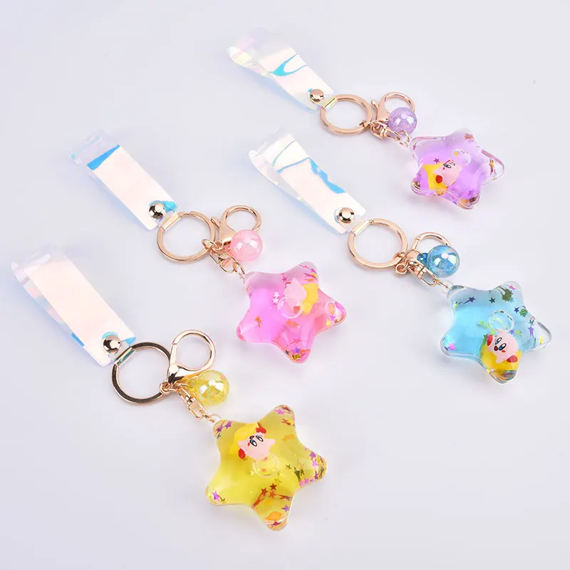 Креативный движущийся брелок с жидкостью и зыбучим песком, пятиконечная звезда, женский брелок для ключей, детский подарок 
Креативный движущийся брелок с жидкостью и зыбучим песком, пятиконечная звезда, женский брелок для ключей, детский подарок